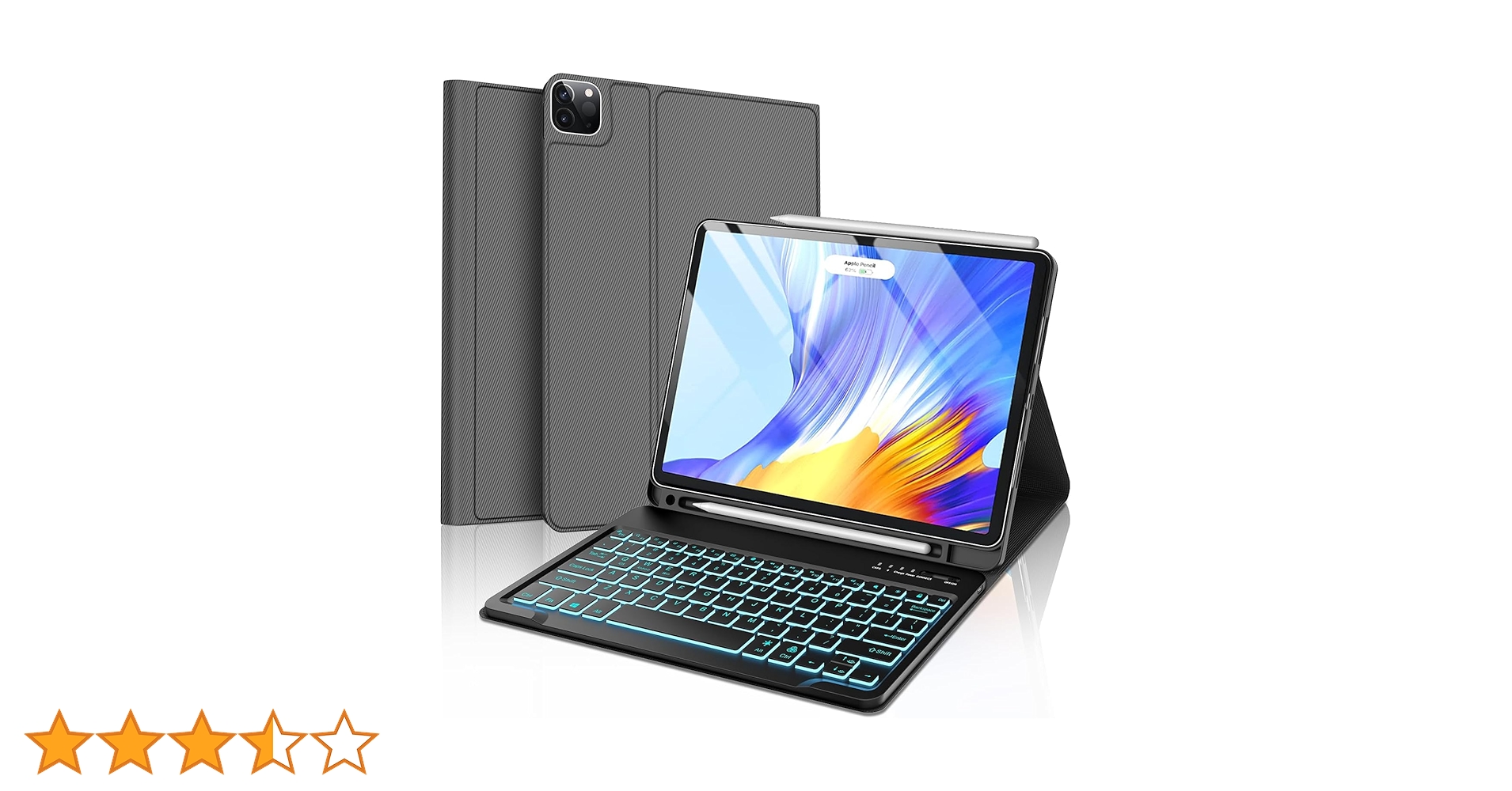 Apple iPad スペースグレー 本体とキーボードカバー Amazon | [2025年新登場] iPad Air 13インチ（M2 2024 /M3 2025